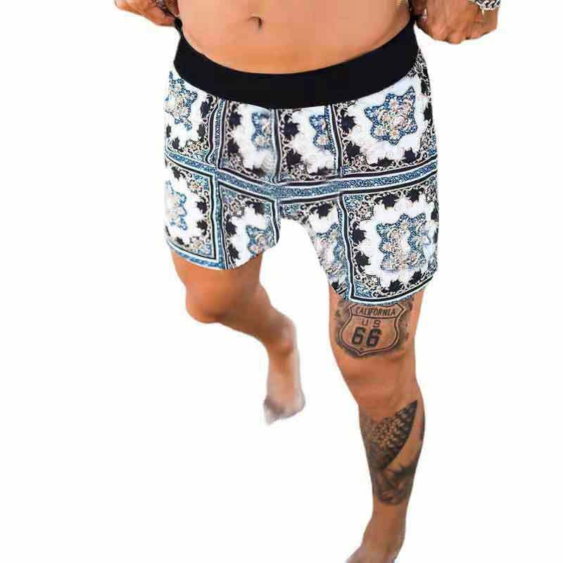 Printed shirt quick-drying casual suit 1