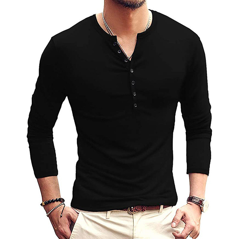 Men's long sleeve bottoming shirt 61